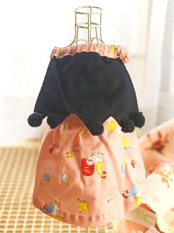 フェレットの服・ハロウィーンドレス・ピンク３
