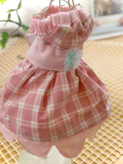 フェレット服・フェレット服・フラワードレス・ピンク２