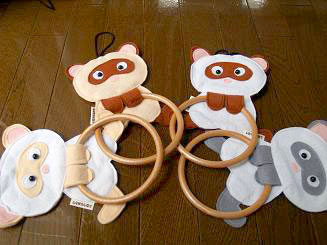 フェレットのタオルハンガー