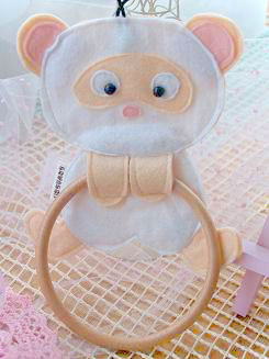 フェレットのタオルハンガー