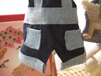 フェレットの洋服・ズボン・男の子・オス・砂遊びジーンズ９