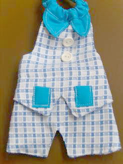 フェレットの洋服・パジャマでおじゃま・薄い青１