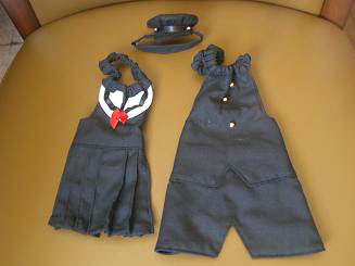 フェレット服・秋冬セーラー・学ランとセット