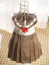 フェレット服・夏のセーラー・茶色２