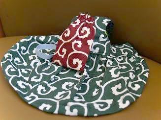 フェレット洋服・どろぼうさんドレス・緑１