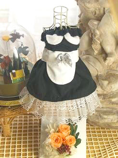 フェレットの洋服・ウェイトレス・黒１