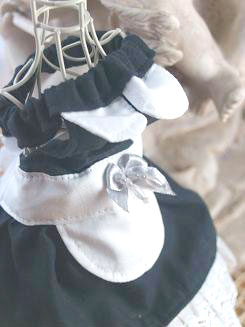フェレットの洋服・ウェイトレス・黒２