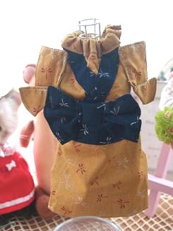 フェレット着物・とんぼ茶色１