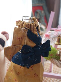 フェレット着物・とんぼ茶色2